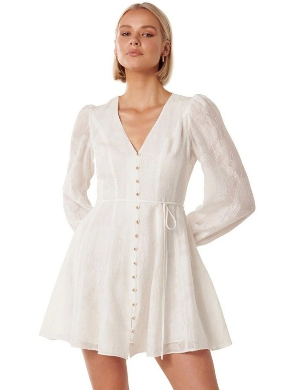 Forever New "CARINA" Button Front Mini Dress